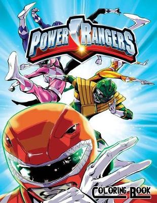 Book cover for Power Rangers Coloring Book