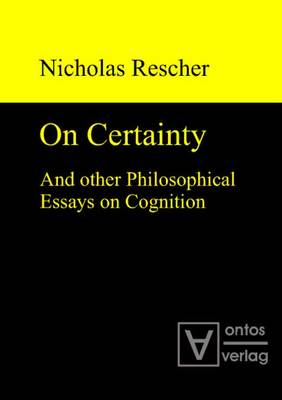 Book cover for On Certainty