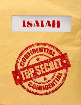 Book cover for Isaiah Top Secret Confidential