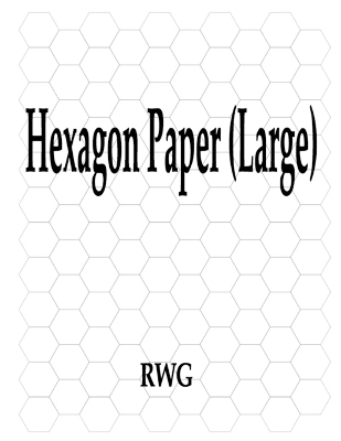 Book cover for Hexagon Paper (Large)