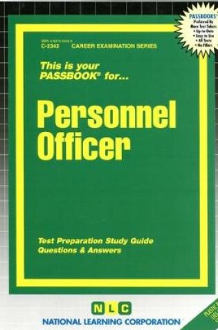 Cover of Personnel Officer