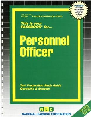 Cover of Personnel Officer