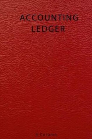 Cover of Accounting Ledger 4 Column