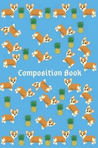 Cover of Cute Corgi Composition Notebook