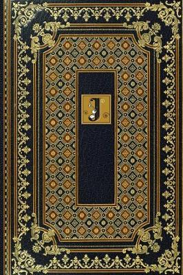 Book cover for Gold Label Monogram J Notebook