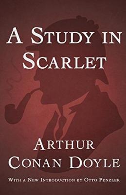 Book cover for A Study in Scarlet (Sherlock Holmes series Book 1 classics illustrated)