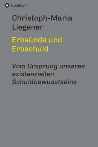 Cover of Erbsunde und Erbschuld