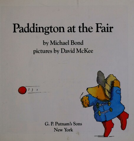 Book cover for Paddington at Fair