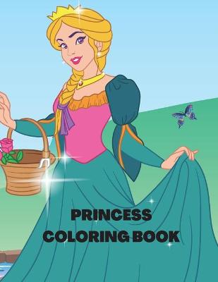 Book cover for Princess Coloring Book