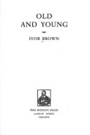 Cover of Old and Young