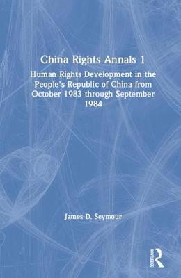 Book cover for China Rights Annals