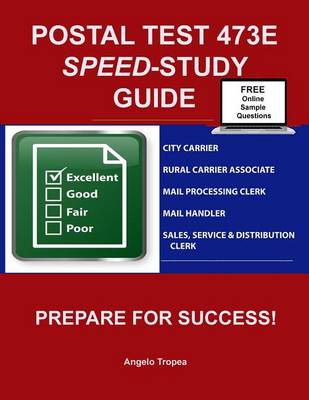 Book cover for Postal Test 473E Speed-Study Guide