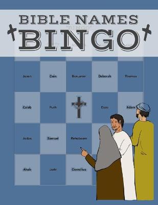 Book cover for Bible Names Bingo Game Book