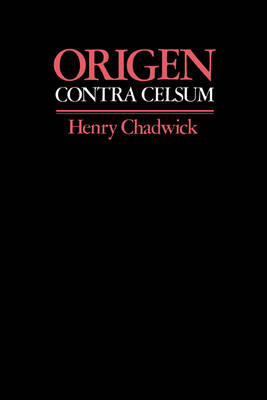 Book cover for Origen: Contra Celsum