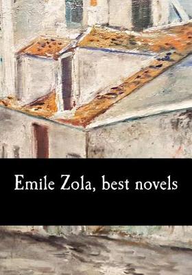 Book cover for Emile Zola, best novels