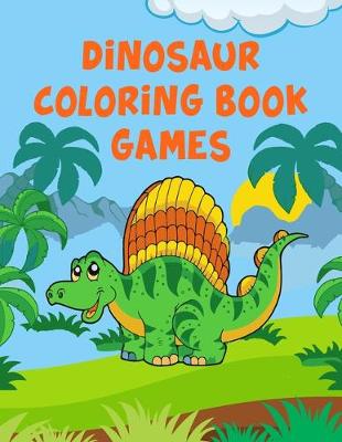 Book cover for Dinosaur Coloring Book Games