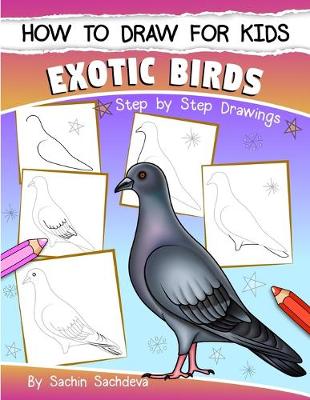 Book cover for How to Draw for Kids (Exotic Birds)