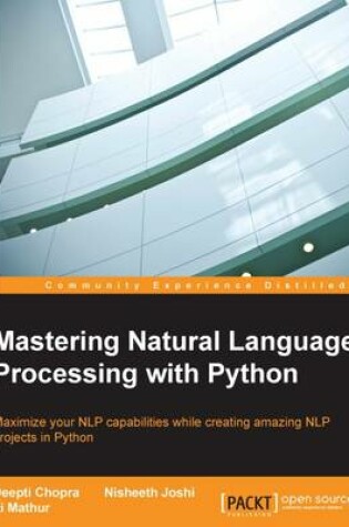 Cover of Mastering Natural Language Processing with Python