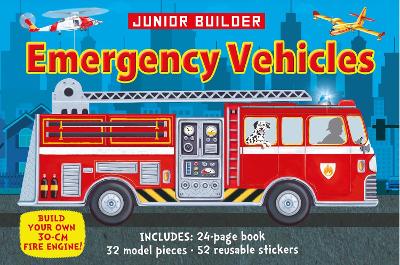 Book cover for Junior Builder: Emergency Vehicles