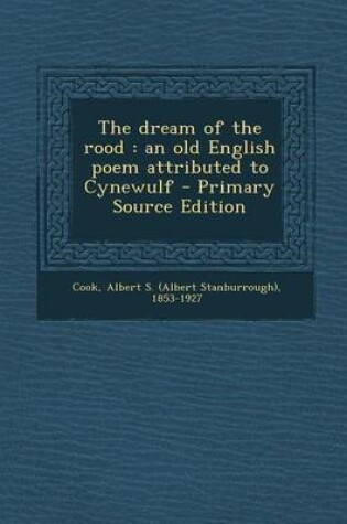 Cover of Dream of the Rood
