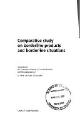 Cover of Comparative Study on Borderline Products and Borderline Situations