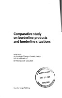 Book cover for Comparative Study on Borderline Products and Borderline Situations