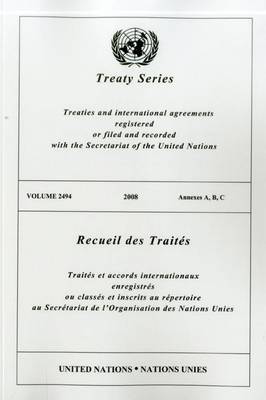 Book cover for Treaty Series 2494