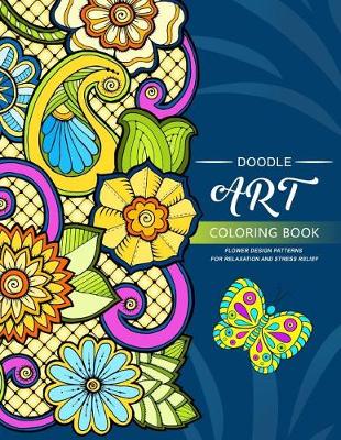 Book cover for Doodle Art Coloring BOOKS