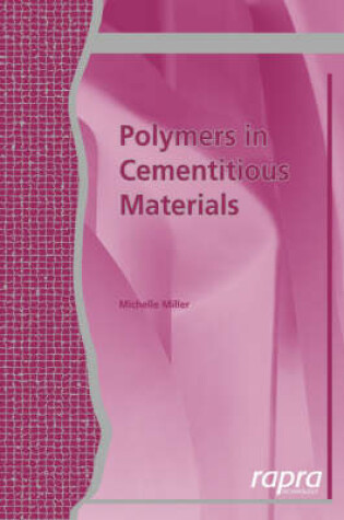 Cover of Polymers in Cementitious Materials