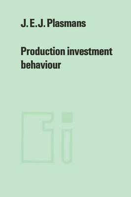 Book cover for Production investment behaviour