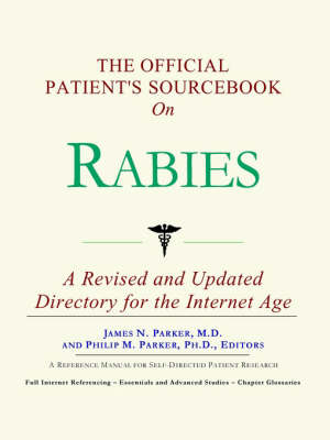 Book cover for The Official Patient's Sourcebook on Rabies