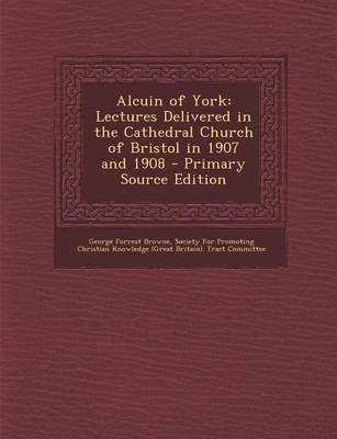 Book cover for Alcuin of York