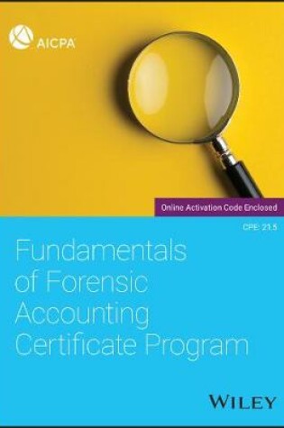 Cover of Fundamentals of Forensic Accounting Certificate Program
