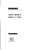 Book cover for Jose Marti - Obra y Vida