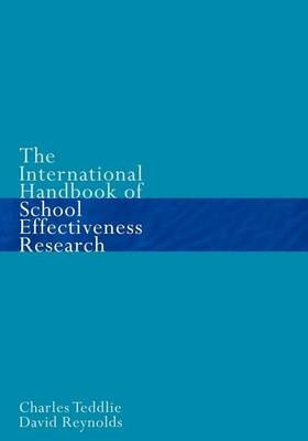 Book cover for The International Handbook of School Effectiveness Research