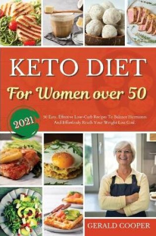 Cover of Keto Diet Cookbook for Women Over 50