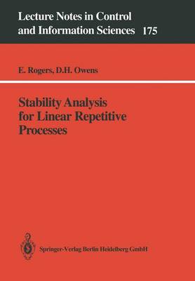 Book cover for Stability Analysis for Linear Repetitive Processes