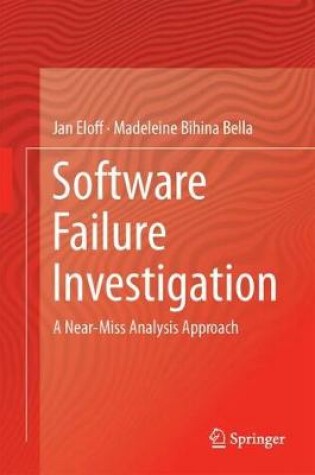 Cover of Software Failure Investigation