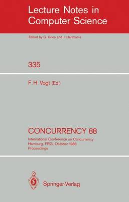 Book cover for Concurrency 88