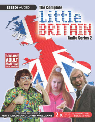 Book cover for "Little Britain", the Complete Radio Series 2