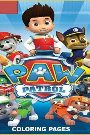 Cover of Paw Patrol coloring pages