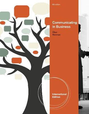 Book cover for Communicating in Business, International Edition