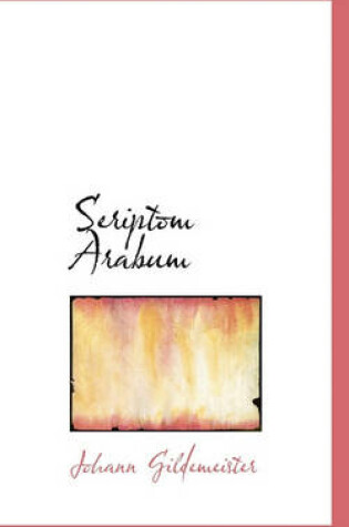 Cover of Seriptom Arabum