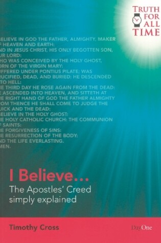 Cover of I Believe ...