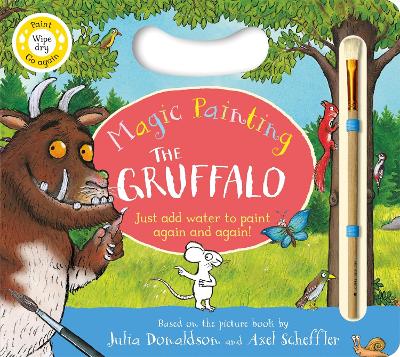 Book cover for The Gruffalo Magic Painting Book