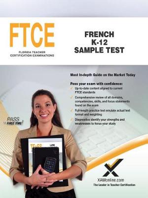 Book cover for FTCE French K-12 Sample Test