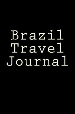 Book cover for Brazil Travel Journal