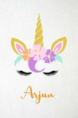 Cover of Arjun A5 Lined Notebook 110 Pages