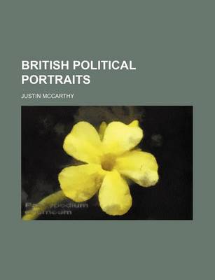 Book cover for British Political Portraits