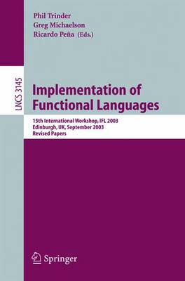 Book cover for Implementation of Functional Languages